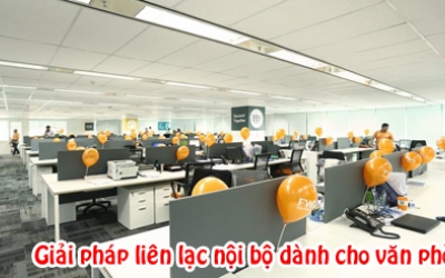 Giải pháp liên lạc (đàm thoại) nội bộ cho văn phòng LEF Aiphone